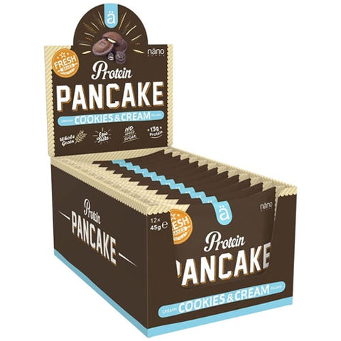 BOX -NANO Protein Pancake Cookies & Cream 12X45 g