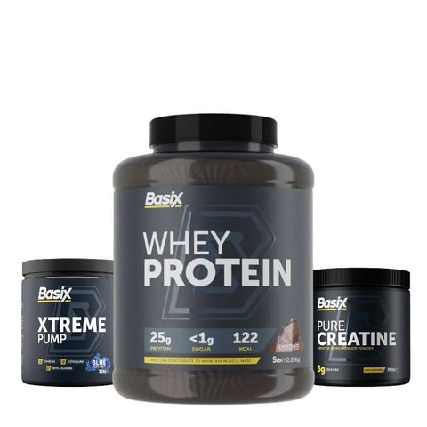 B WHEY 5 LB + B CREA 300G + B XTREEM PUMP