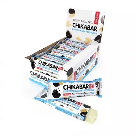 BOX -CHIKABAR Protein CRUNCH COOKIES 20x60 g