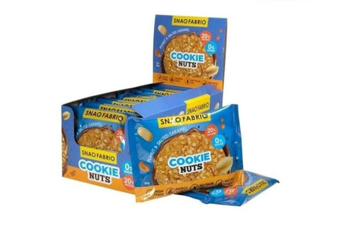 BOX - SNAQ FABRIQ Peanut &amp; Salted Carmel 12x35 g