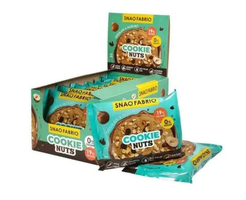BOX - SNAQ FABRIQ Cookie Chocolate With Hazelnut 12x35G