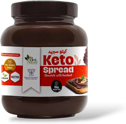 Best Natural Keto spread chocolate &amp; hazelnut 350 g