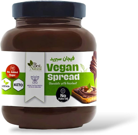 Best natural vegan spread cho &amp; hazelnut 350 g