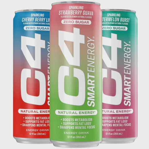 C4 Smart Energy Crb 355 ml - مشروب طاقة سي فور