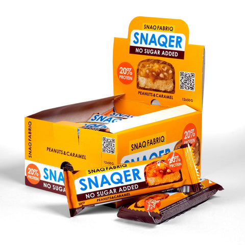 BOX - SNAQ FABRIQ Peanuts And Caramel 30X50 G