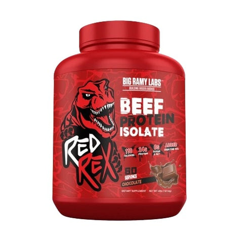RED REX - 100% Beef Protein Isolate  - 4lb - 60 serving- ريد ريكس بروتين بيف