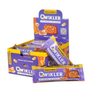 BOX - SNAQ FABRIQ Peanut &amp; Milk Caramel 30X40G